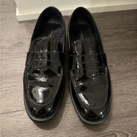 Vagabond Patent Leather Penny Loafers - Picture 2 of 8